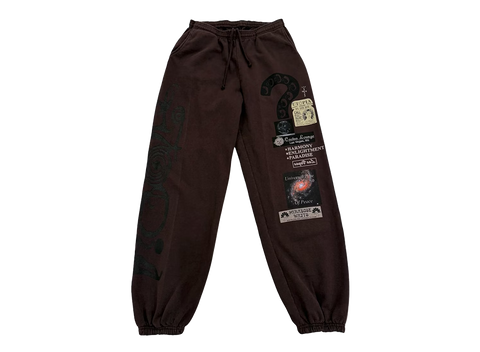 Travis Scott x Online Ceramics Utopia Sweatpants Brown
