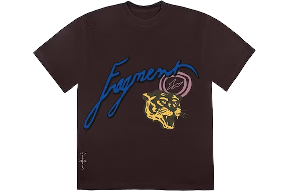 Travis Scott Cactus Jack for Fragment Icons Tee Brown (Pre-Owned)