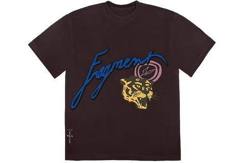 Travis Scott Cactus Jack for Fragment Icons Tee Brown (Pre-Owned)