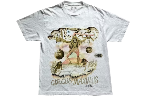 Travis Scott Utopia Tour White Skitzo Circus Maximus Tee