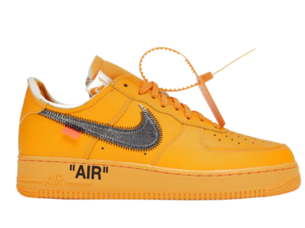 Nike Air Force 1 Low Off-White ICA University Gold (Pre-Owned)