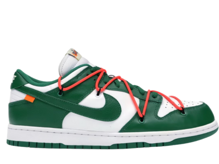 Nike Dunk Low Off-White Pine Green (Pre-Owned)