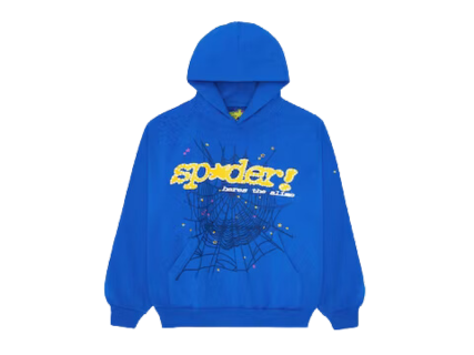Sp5der TC Hoodie Blue