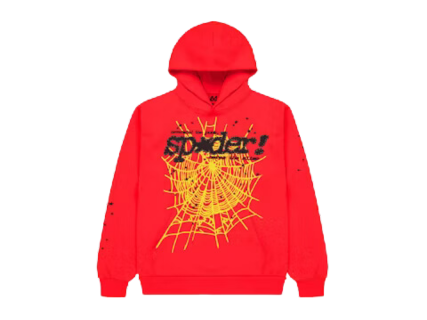 Sp5der P*NK V2 Hoodie Red