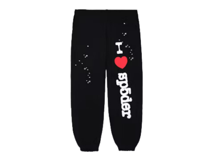Sp5der Souvenir SP5 Sweatpants Black