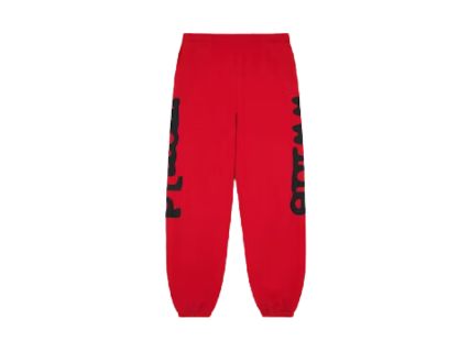 Sp5der Beluga Sweatpants Red