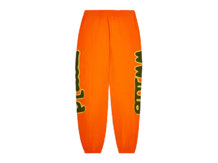Sp5der World Beluga Sweatpants Orange