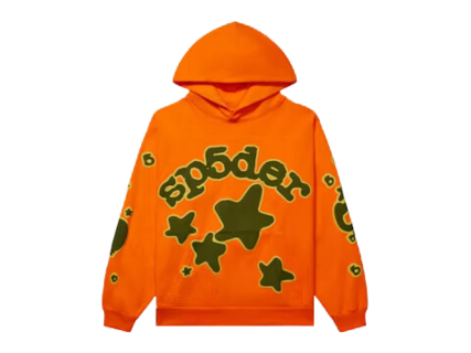 Sp5der Beluga Hoodie Orange