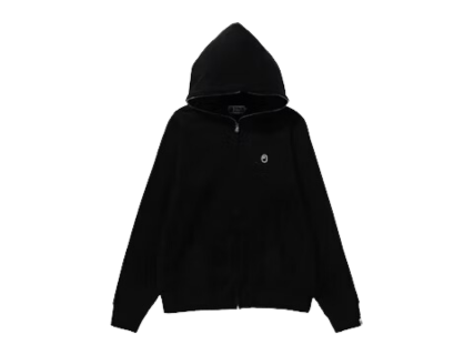 BAPE Ape Head One Point Full Zip Hoodie Black (Pre-Owned)