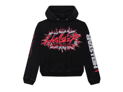 Hellstar Sports Future Flame Hoodie Black