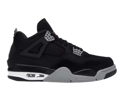 Jordan 4 Retro SE Black Canvas