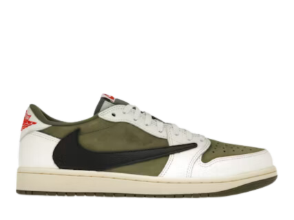 Jordan 1 Retro Low OG SP Travis Scott Medium Olive (Pre-Owned)