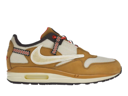 Nike Air Max 1 Travis Scott Cactus Jack Wheat Lemon Drop (Pre-Owned)