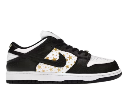 Nike SB Dunk Low Supreme Stars Black (2021) (Pre-Owned)