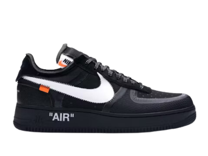 Nike Air Force 1 Low Off-White Black White (Pre-Owned)