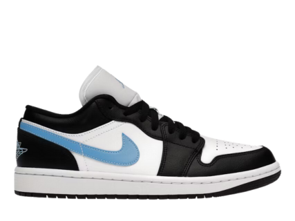 Jordan 1 Low Black University Blue White (Women's)