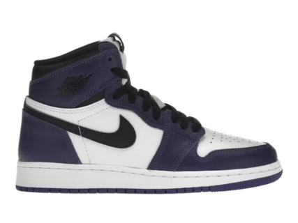 Jordan 1 Retro High Court Purple White (GS)