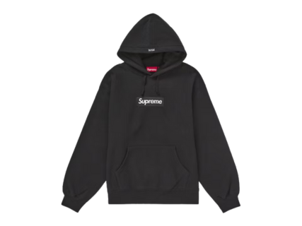 Supreme Box Logo Hooded Sweatshirt Sweatshirt (FW24) Black