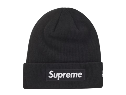 Supreme New Era Box Logo Beanie (FW24) Black