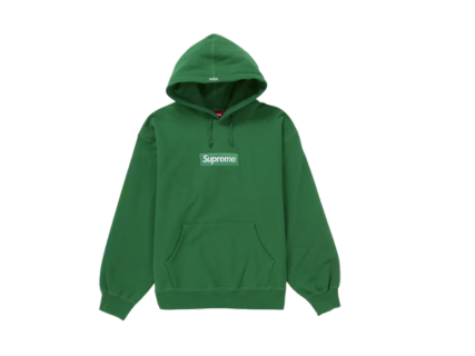 Supreme Box Logo Hooded Sweatshirt Sweatshirt (FW24) Green