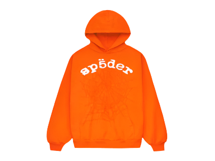 Sp5der Legacy Hoodie Orange