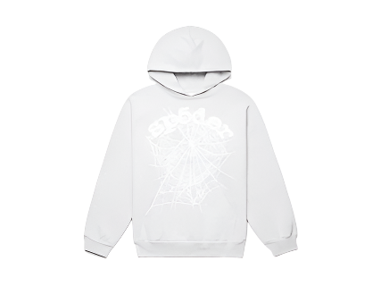Sp5der OG Web Hoodie Heather Grey