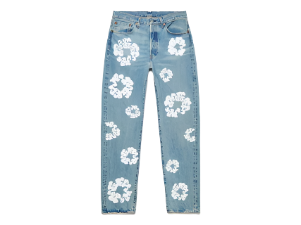Denim Tears x Levi's Cotton Wreath Jean Light Wash (Pre-Owned)