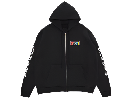 Chrome Hearts x Foti Zip Up Hoodie 'Black' (Pre-Owned)