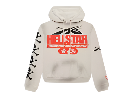 Hellstar If You Dont Like Us Beat Us Hoodie White