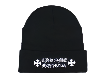 Chrome Hearts Logo Beanie Black (Pre-Owned)