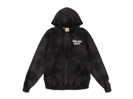 Gallery Dept. Vintage English Zip Up Hoodie Black (Pre-Owned)
