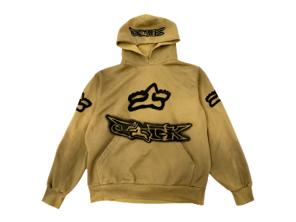 Travis Scott x Fox Racing II Hoodie Light Brown (Pre-Owned)