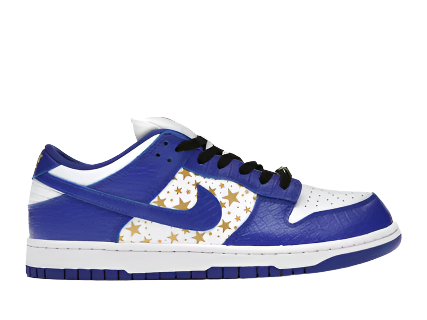 Nike SB Dunk Low Supreme Stars Hyper Royal (2021) (Pre-Owned)
