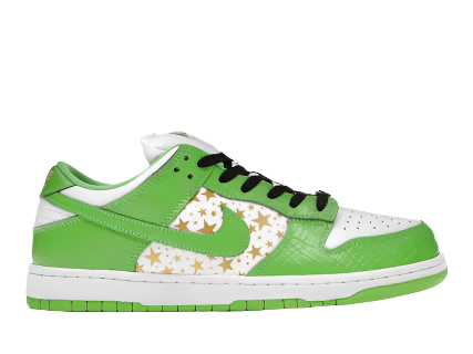 Nike SB Dunk Low Supreme Stars Mean Green (2021)