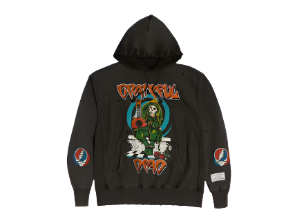 Gallery Dept. Grateful Dead Hoodie Black (Pre-Owned)