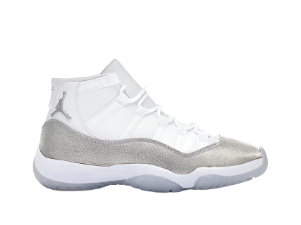 Jordan 11 Retro White Metallic Silver (Women's)