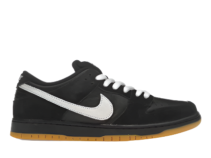 Nike Dunk Low Pro SB Black White Gum (Pre-Owned)