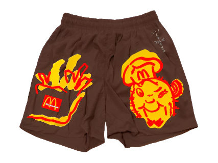 Travis Scott x McDonald's Illustration II Shorts (Pre-Owned)