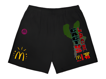 Travis Scott x McDonald's All American '92 II Shorts (Pre-Owned)