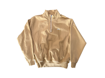 Stüssy Quarter Zip Up Mustard (Pre-Owned)