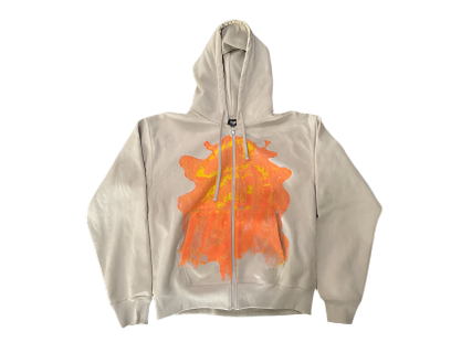Stüssy Graphic Zip-Up Hoodie (Pre-Owned)