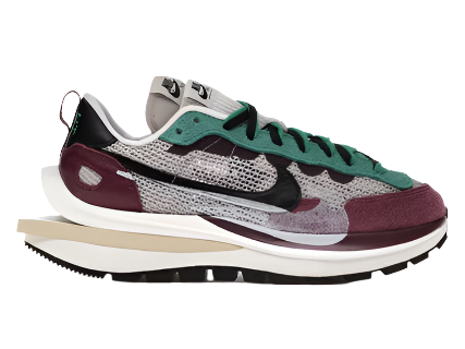 Nike Vaporwaffle sacai Villain Red Neptune Green (Pre-Owned)
