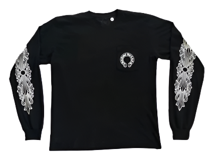 Chrome Hearts Horse Shoe L/S T-Shirt Black