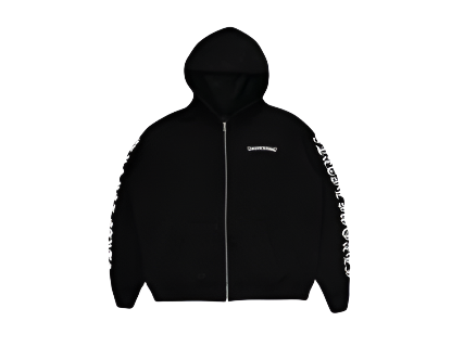 Chrome Hearts Scroll FU Zip-Up Hoodie (Pre-Owned)