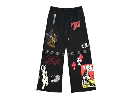Chrome Hearts Deadly Doll Reconstructed Sweatpants (Pre-Owned)