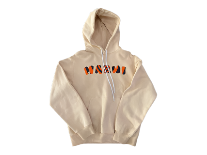 Marni Beige Graphic Logo Hoodie