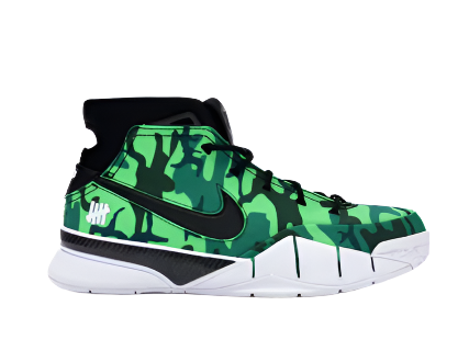 Nike Kobe 1 Protro Undefeated Green Camo (Silver Lake) (Pre-Owned)