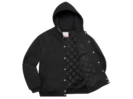 Supreme Hooded Twill Varsity Jacket (Pre-Owned)