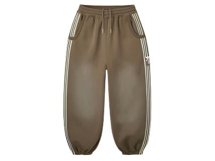 GV Gallery Raspberry Lil Neon Scrunch Sweatpants Coffee Brown (Pre-Owned)