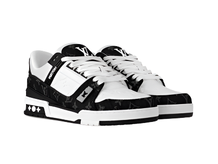 Louis Vuitton Trainer Sneakers Black (Pre-Owned)